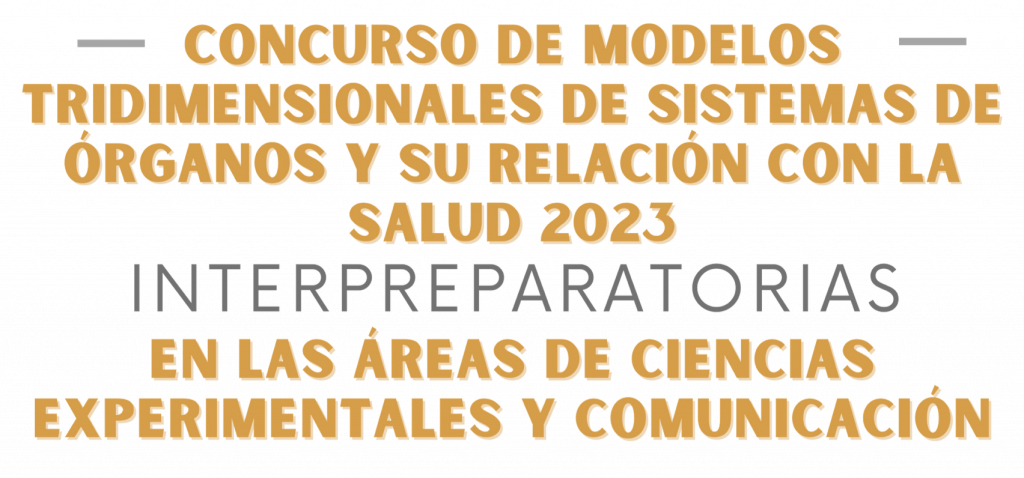 Educación Media Superior | CONCURSO DE MODELOS TRIDIMENSIONALES DE SISTEMAS  DE ÓRGANOS Y SU RELACIÓN CON LA SALUD